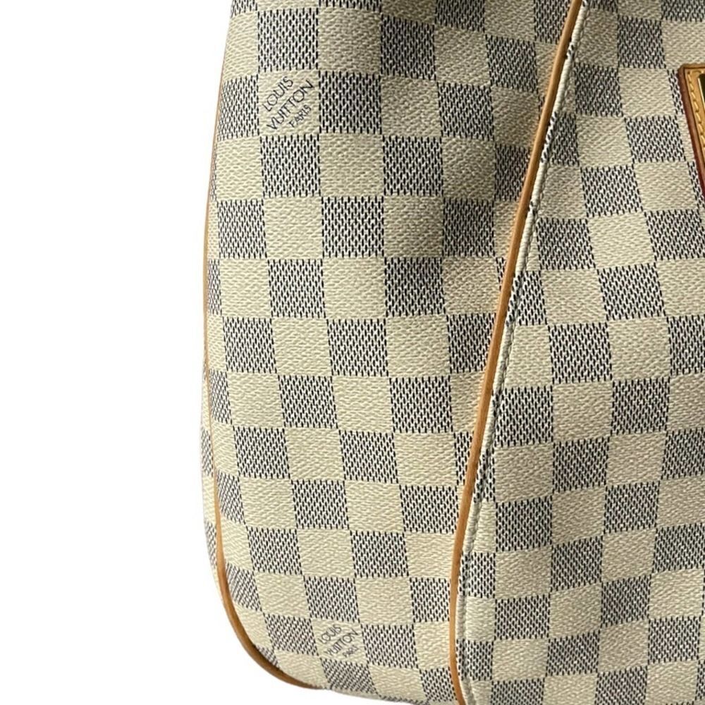 Louis Vuitton Galliera PM Monogram Canvas Handbag Shoulder Bag Damier Azur - Picture 14 of 15